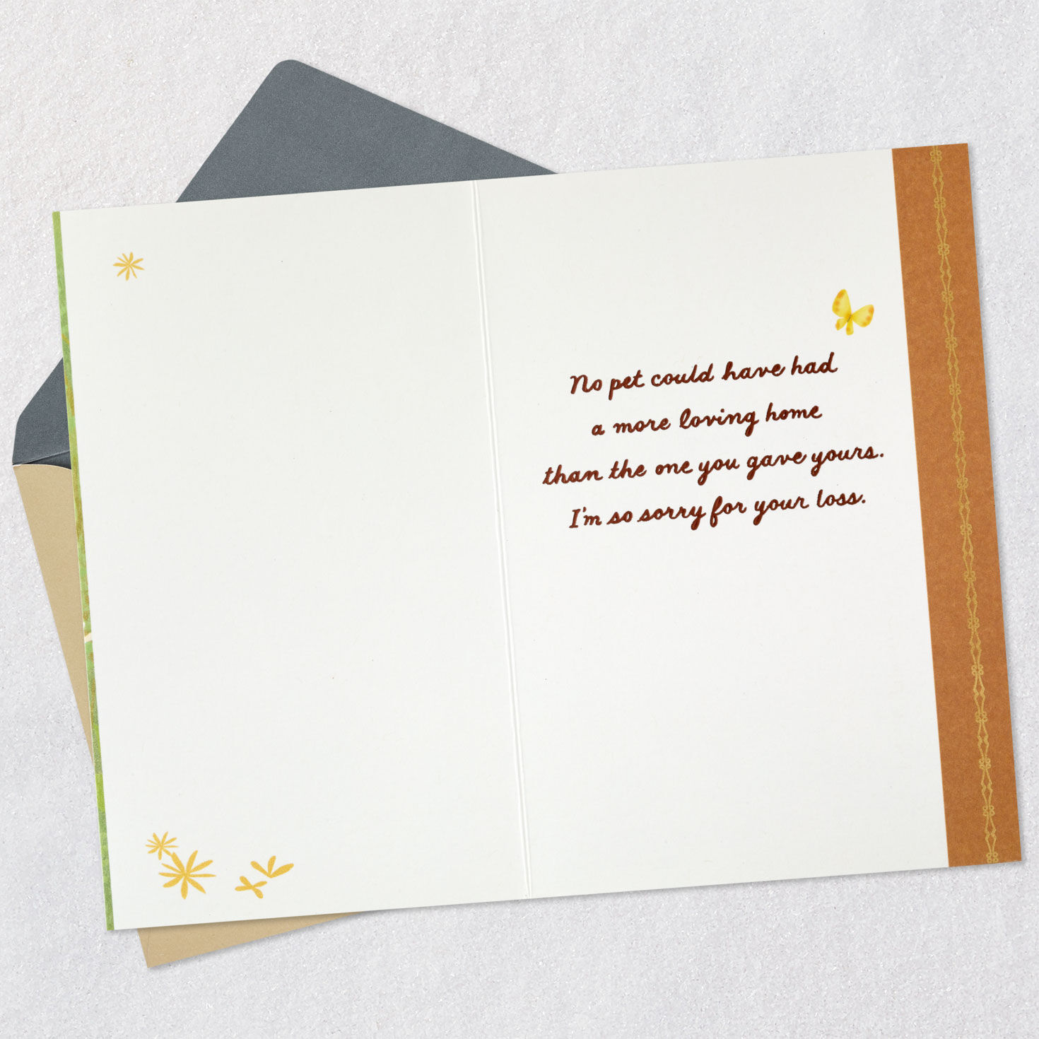 Birds in Nature Sympathy Card for Loss of Dog  image number 3