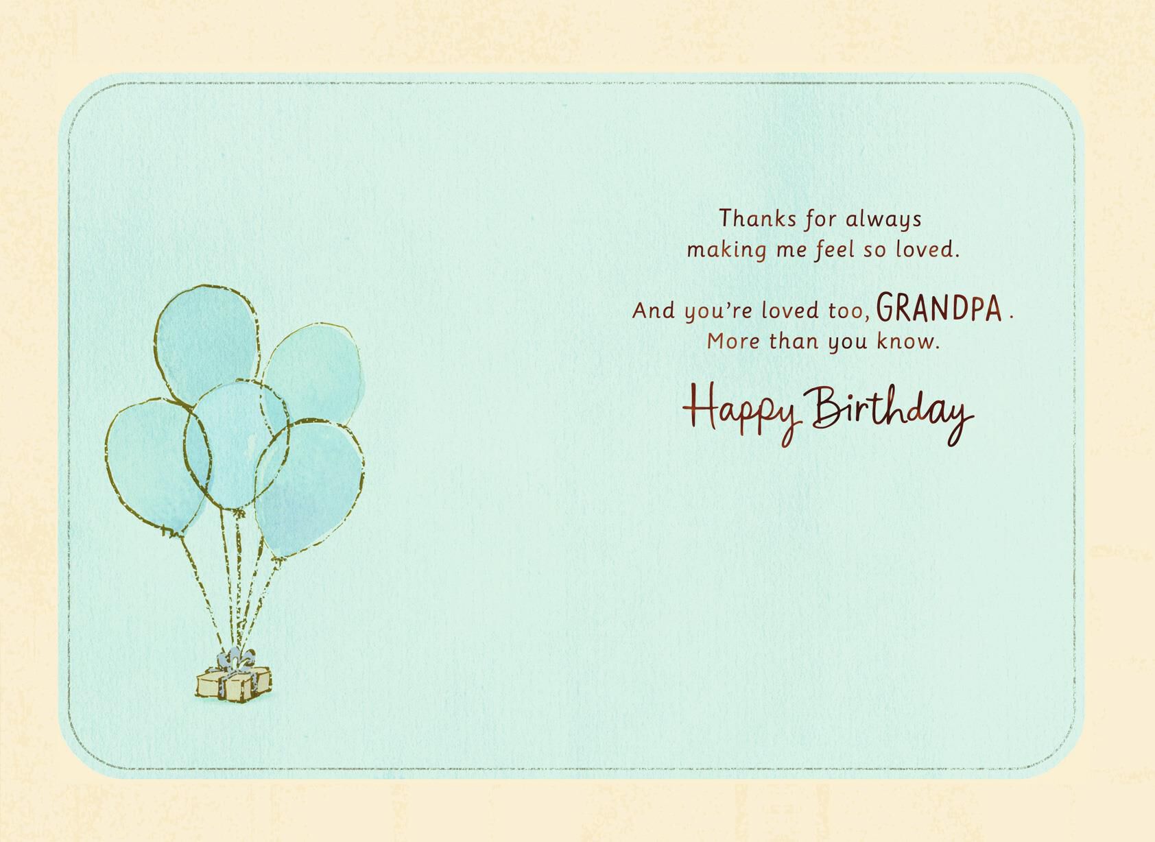 Easy Chair Birthday Card for Grandpa