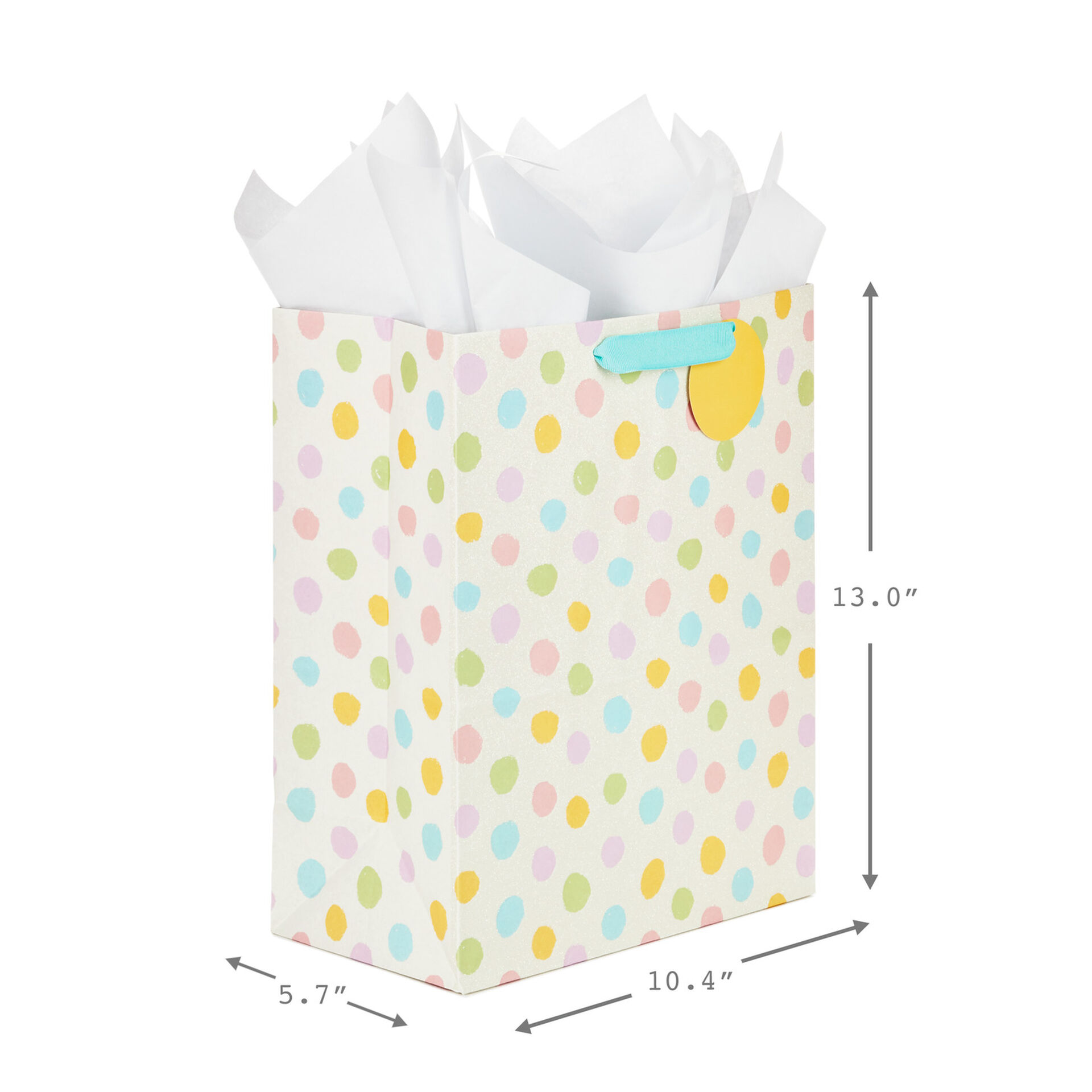 13" Baby 3Pack Assorted Gift Bags With Tissue Gift Bag Sets