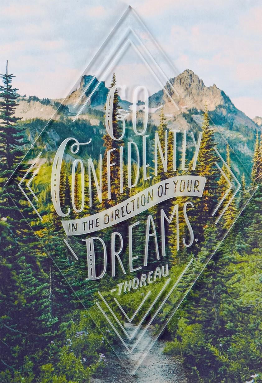 Go Confidently Graduation Card