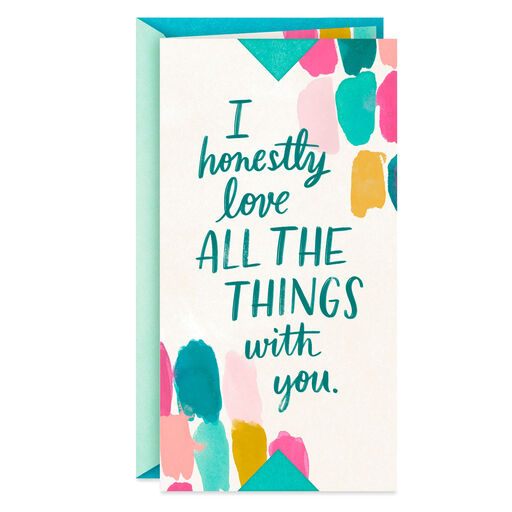 All the Things Romantic Love Card, 