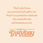 My Husband, My Blessing Birthday Card, , large image number 2