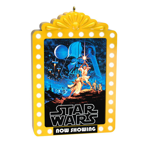 Star Wars: A New Hope™ Now Showing Ornament With Light, 