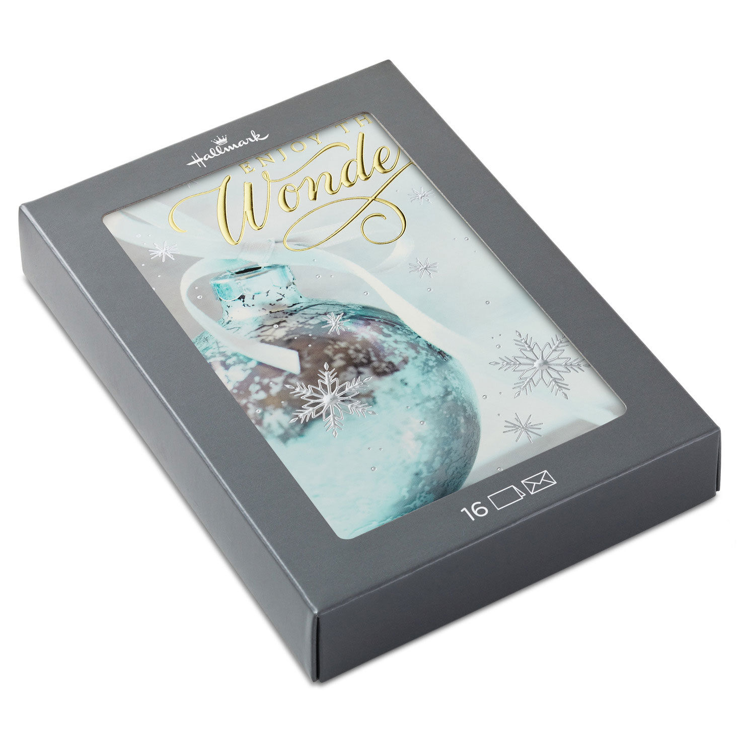 Enjoy the Wonder Ornament Boxed Christmas Cards, Pack of 16