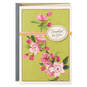 Pink Flowers Thinking of You Card, , large image number 1