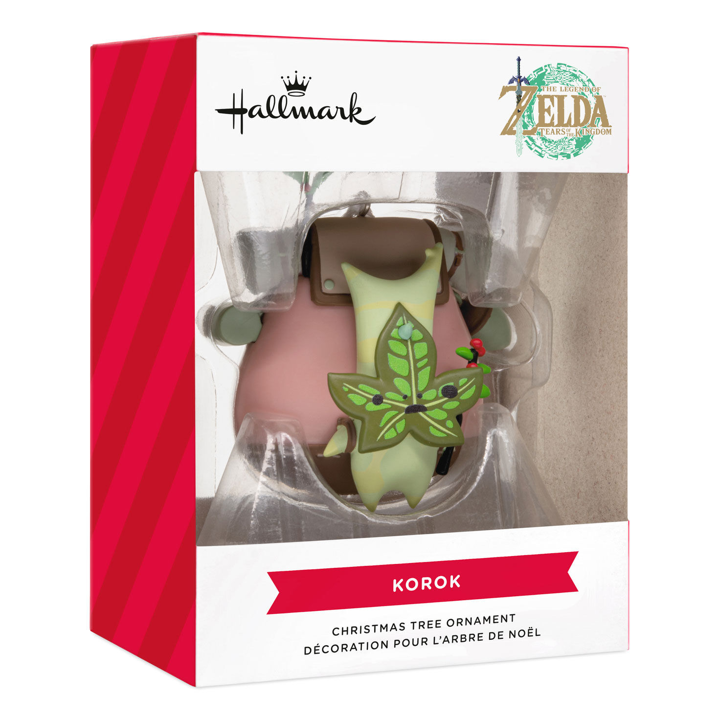 Legend of Zelda Korok With Pink Backpack Ornament package front image number 7