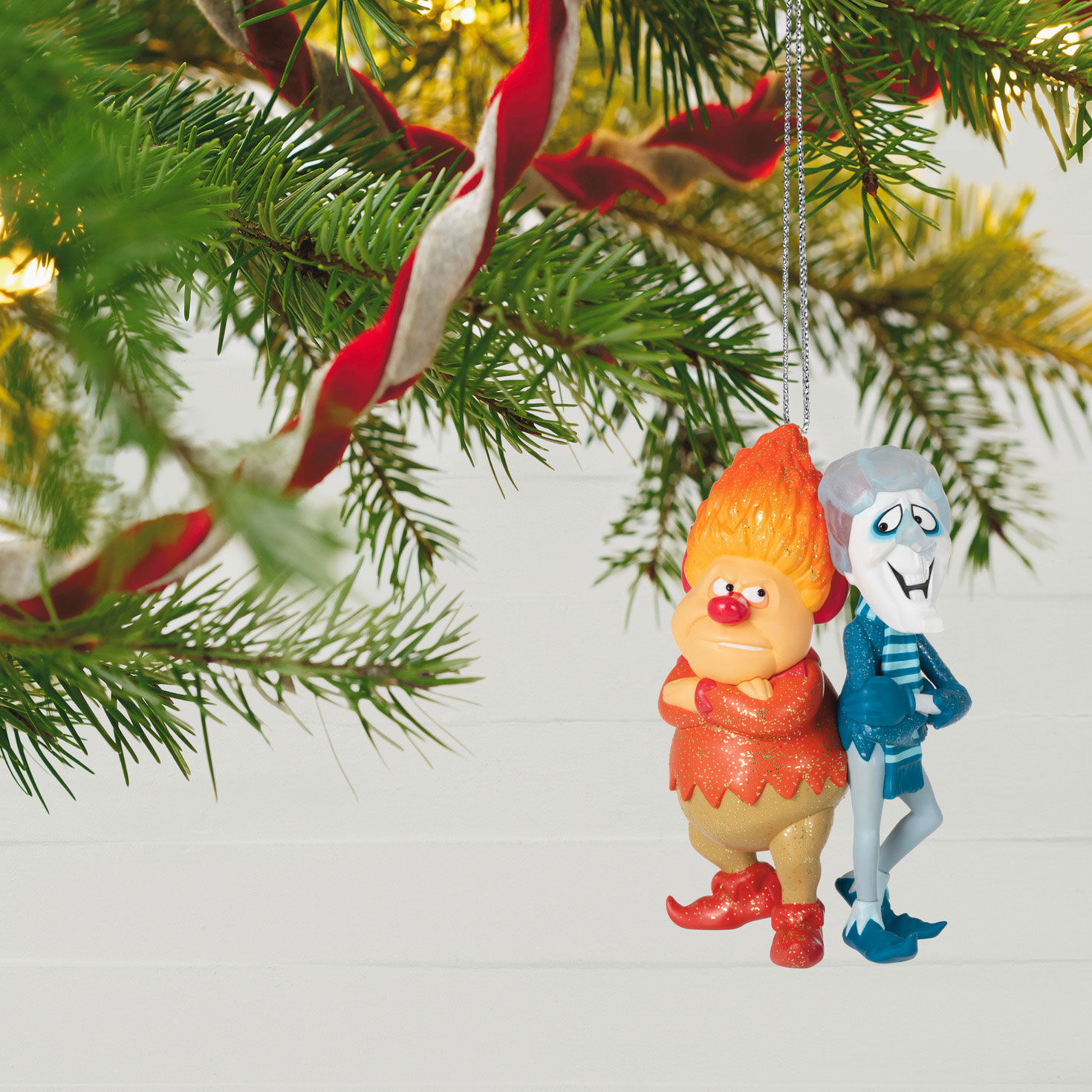 The Year Without a Santa Claus™ Snow Miser and Heat Miser Ornament for only USD 24.99 | Hallmark