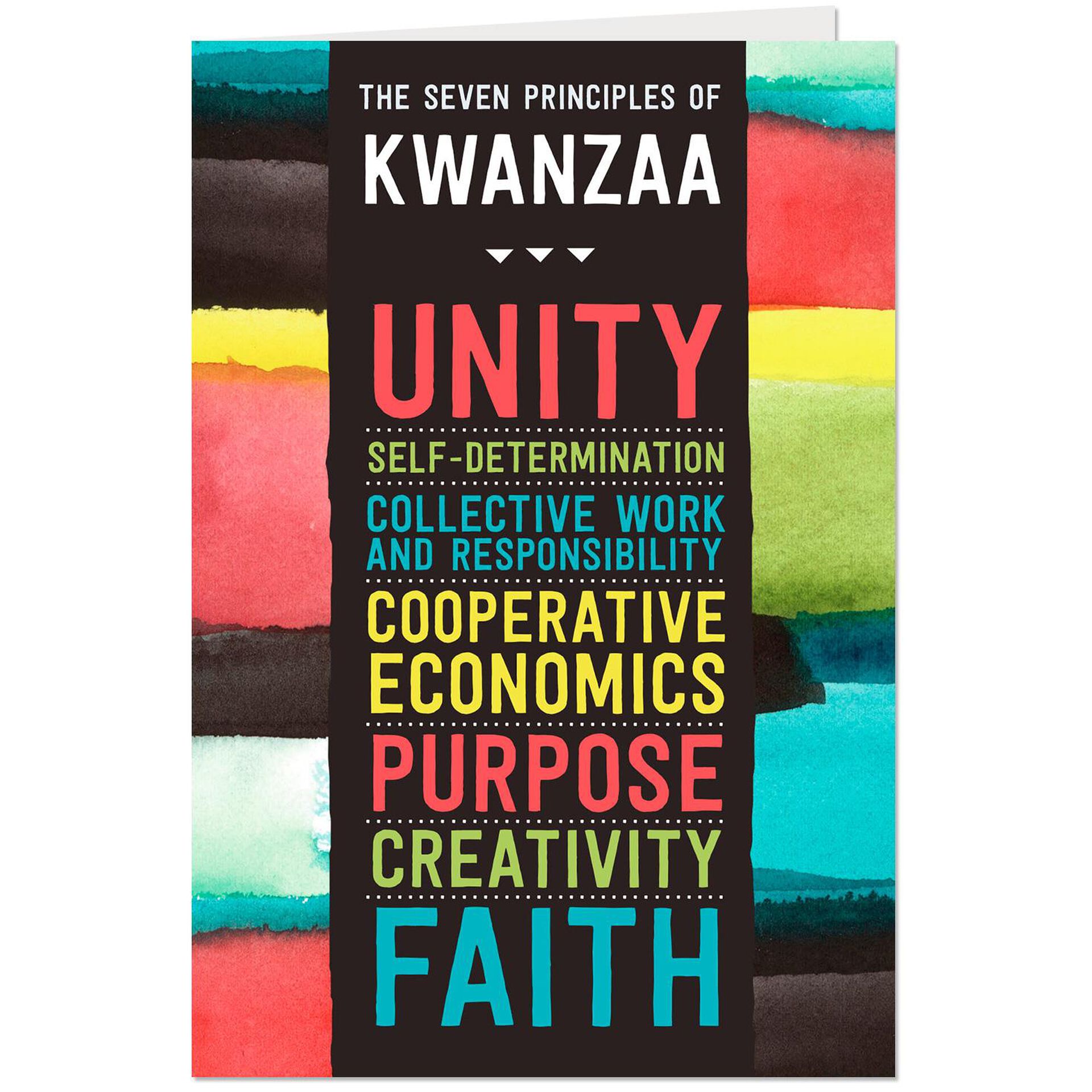 The Seven Principles Kwanzaa Cards Pack Of 6 Boxed Cards Hallmark