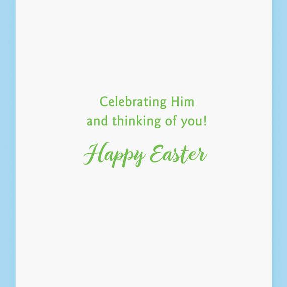 Jesus, Savior, Risen King Religious Easter Card, , large image number 2