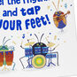 Bug Band Playing Instruments Kids Birthday Card Card Front Detail image number 6