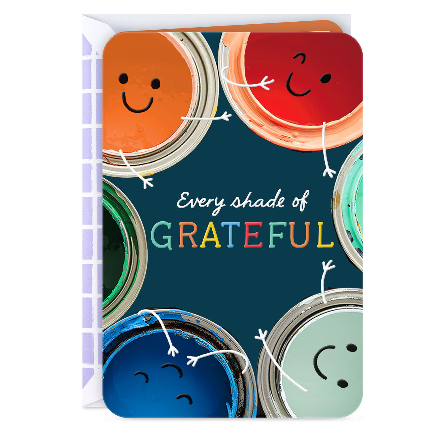 Every Shade of Grateful Thank You Card
