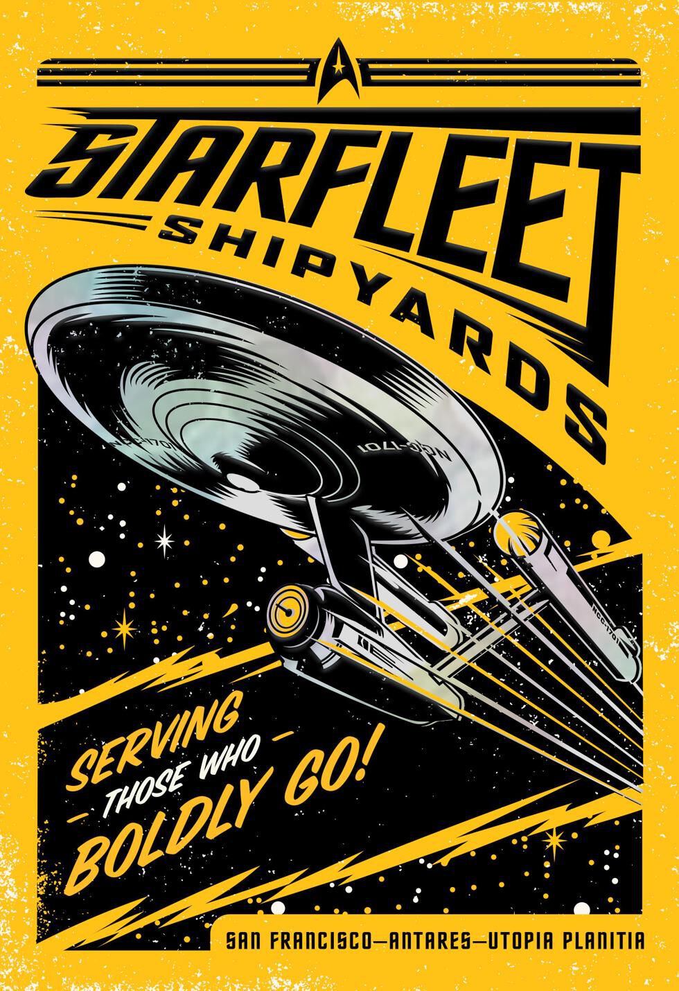 Star Trek™ Starfleet Shipyards Father's Day Card