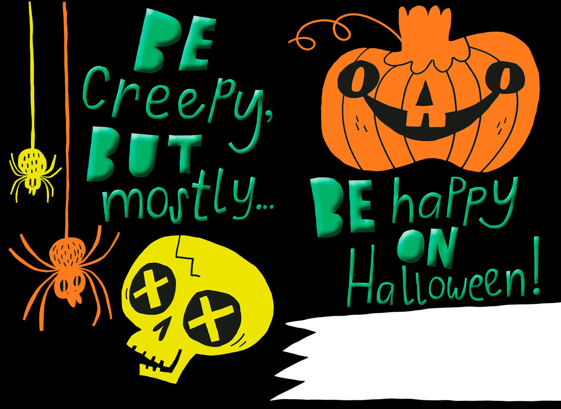 Fun Halloween Wishes for Grandson Halloween Card