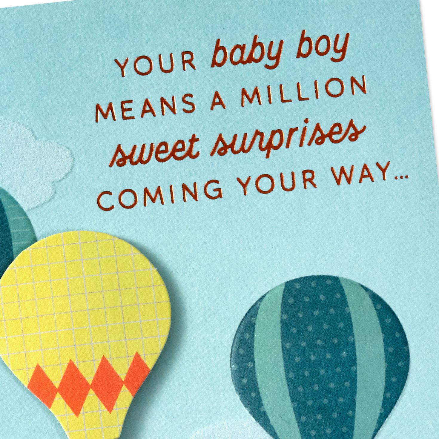 A Million Sweet Surprises New Baby Boy Card for only USD 6.99 | Hallmark