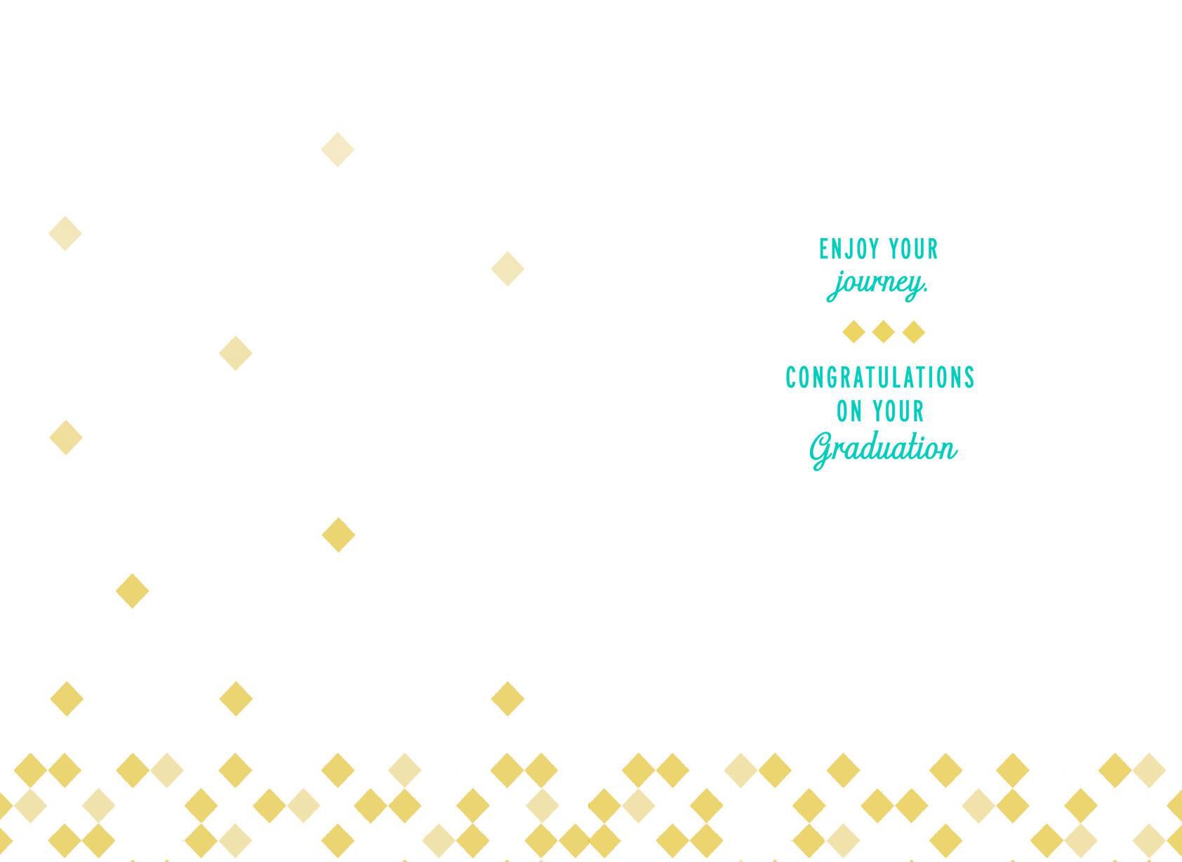Beautiful Beginning Graduation Card