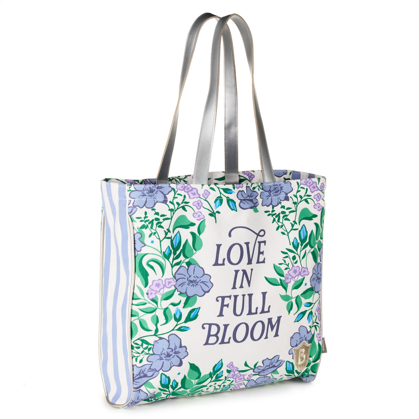 Bridgerton Love in Full Bloom Floral Tote Bag