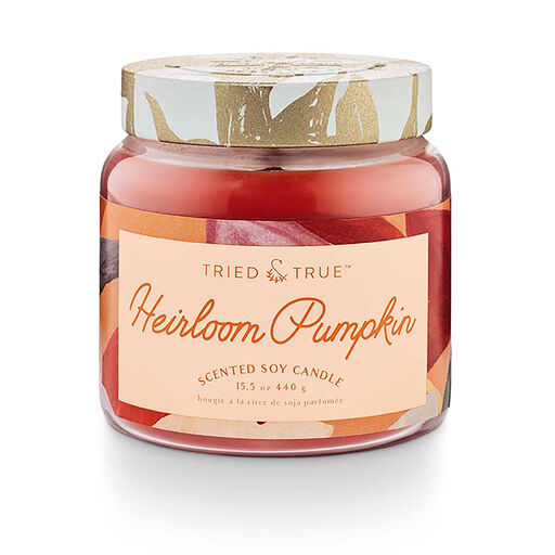 Illume Tried & True Heirloom Pumpkin Large Jar Candle, 15.5 oz., 
