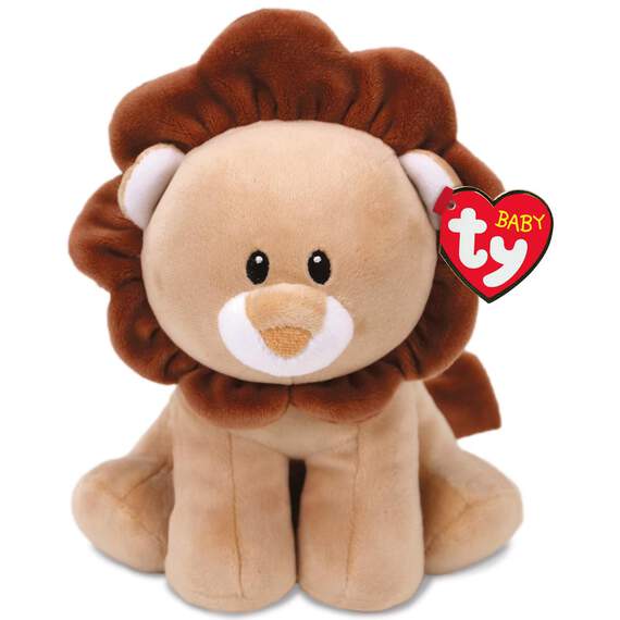 Ty® Baby Ty Medium Bouncer Lion Stuffed Animal, 13", , large image number 1