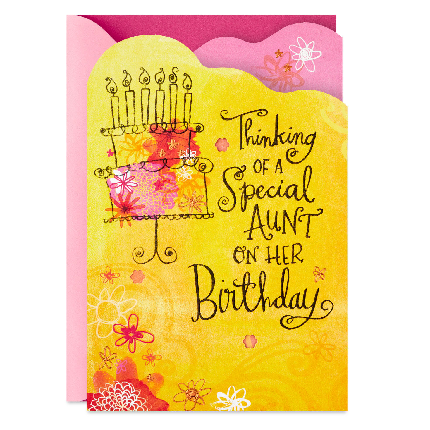 With Warmth and Affection Birthday Card for Aunt