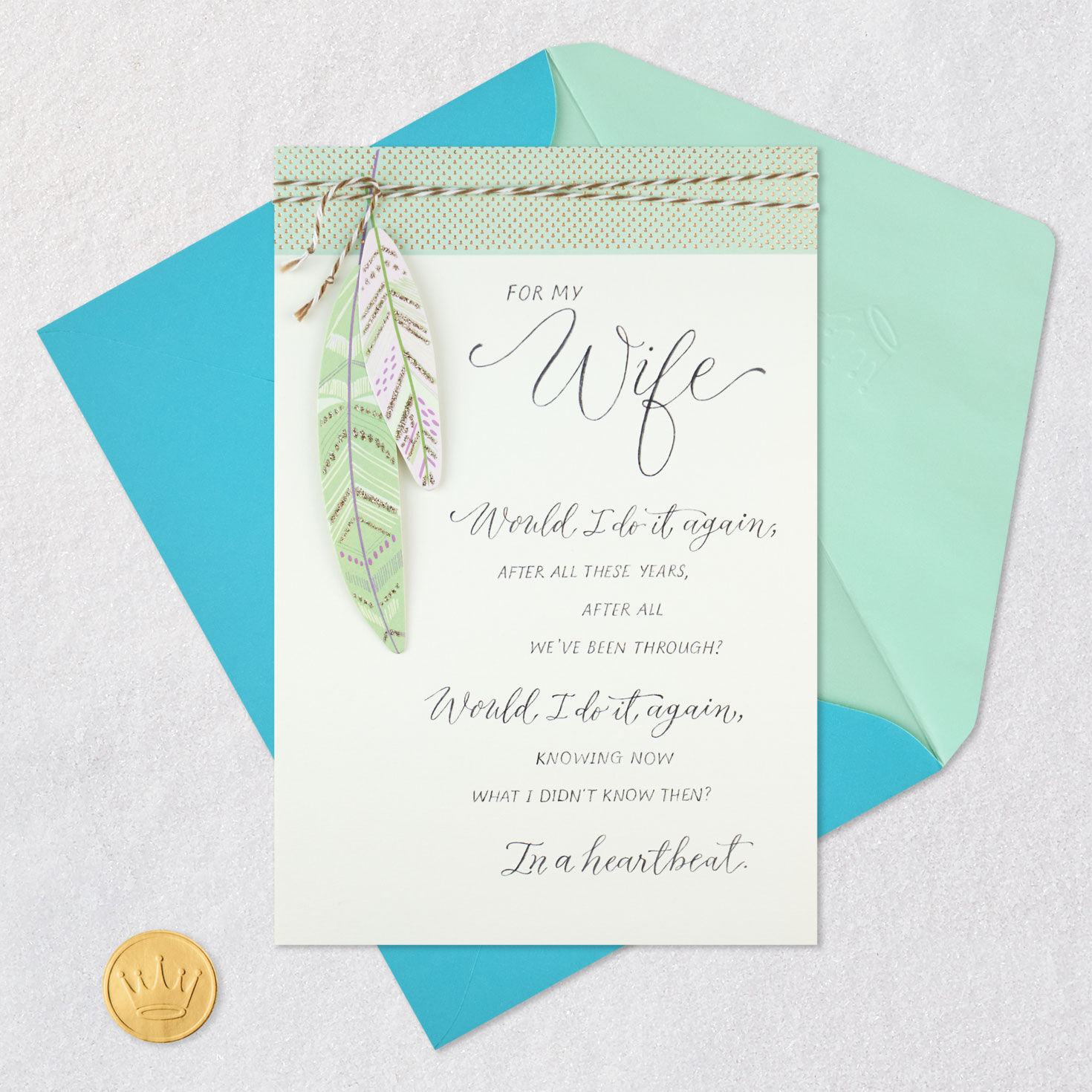 You Are Important and Loved Birthday Card for Wife, , large image number 6