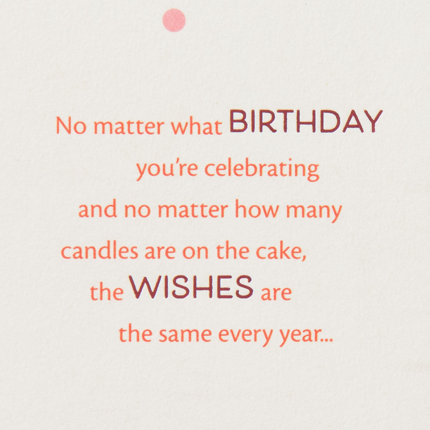 Modern Cake With Candles Daughter Birthday Card Sentiment image number 2