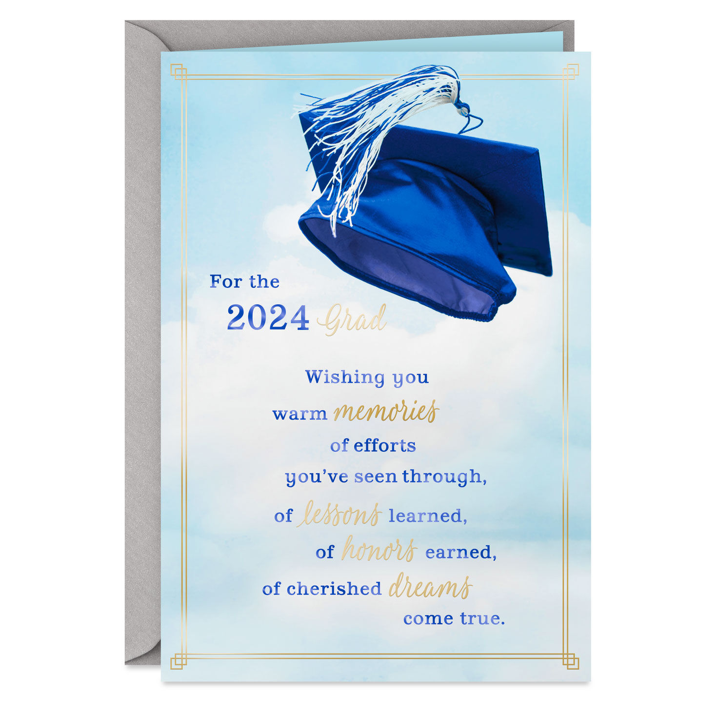 Warm Memories and New Dreams 2024 Graduation Card
