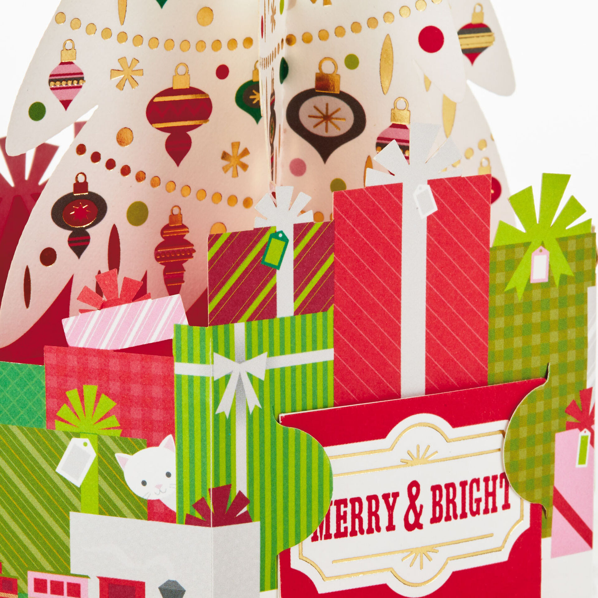 Decorated Tree Pop Up Christmas Card Greeting Cards Hallmark