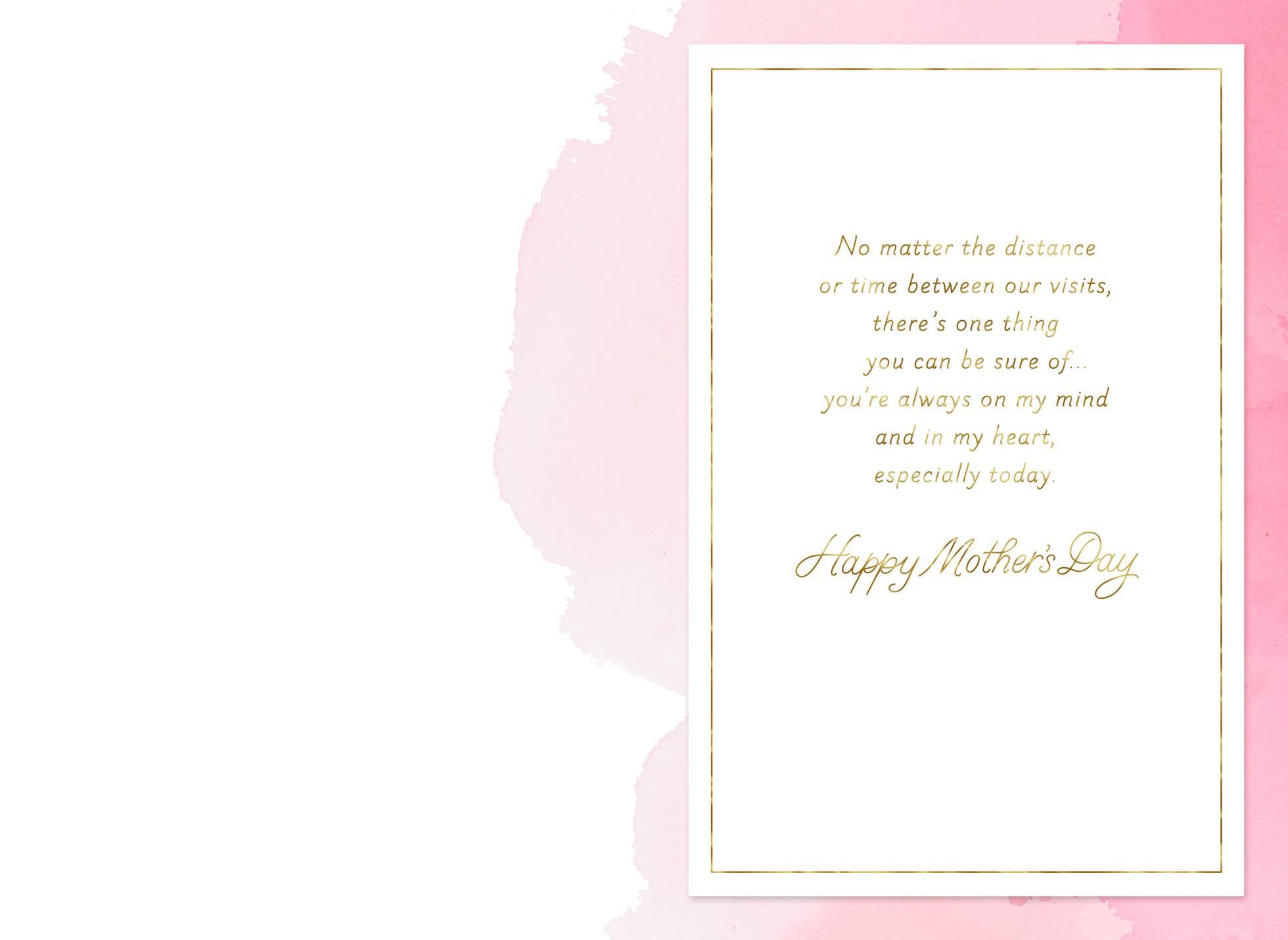 Grandma Near or Far I Love You Mother's Day Card