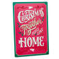 With You Feels Like Home Romantic Love Christmas Card With Tin Sign, , large image number 6