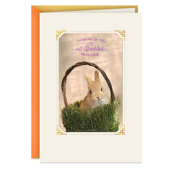 Thinking of You With Love Easter Card for Family, , large image number 1
