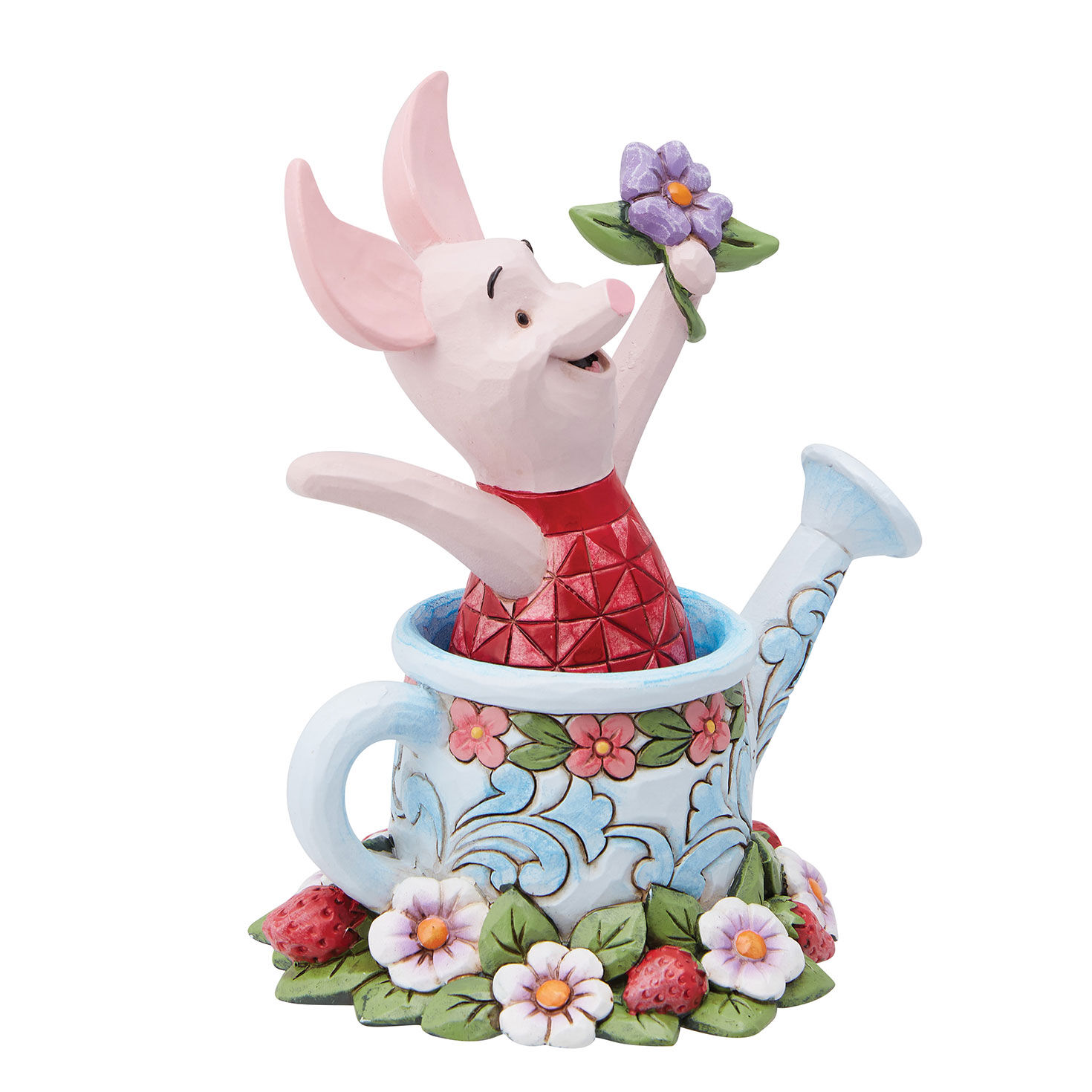 Jim Shore Disney Piglet in Watering Can Figurine, 4.5" for only USD 39.99 | Hallmark