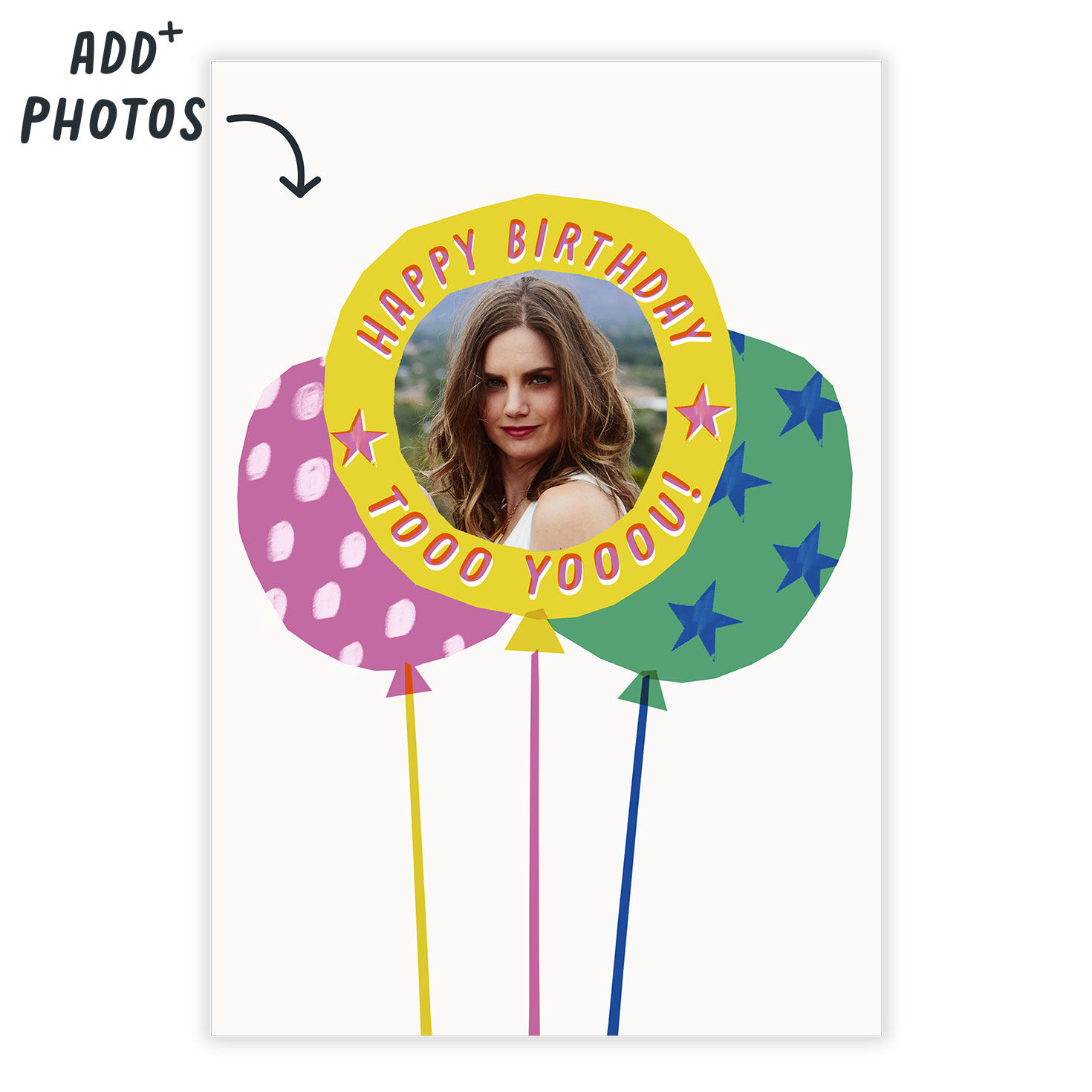 Bold and Bright Balloons Birthday eCard, , large image number 2