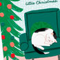 Cat Curled Up in Chair Christmas Card Card Front Detail image number 4
