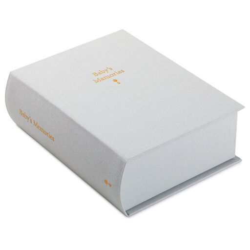 Baby's Memories Gray Memory Box, 