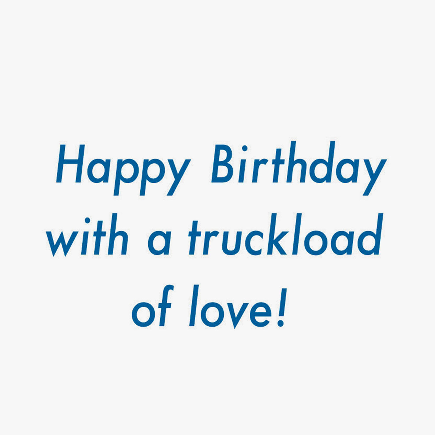 Truckload of Love Birthday Card for Grandson for only USD 2.99 | Hallmark