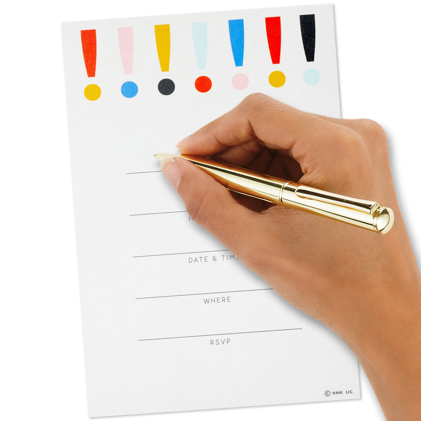 Celebrate! Fill-in-the-Blank Party Invitations, Pack of 10, , large image number 5