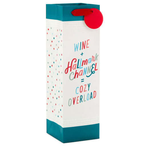 13" Hallmark Channel Wine Gift Bag, 