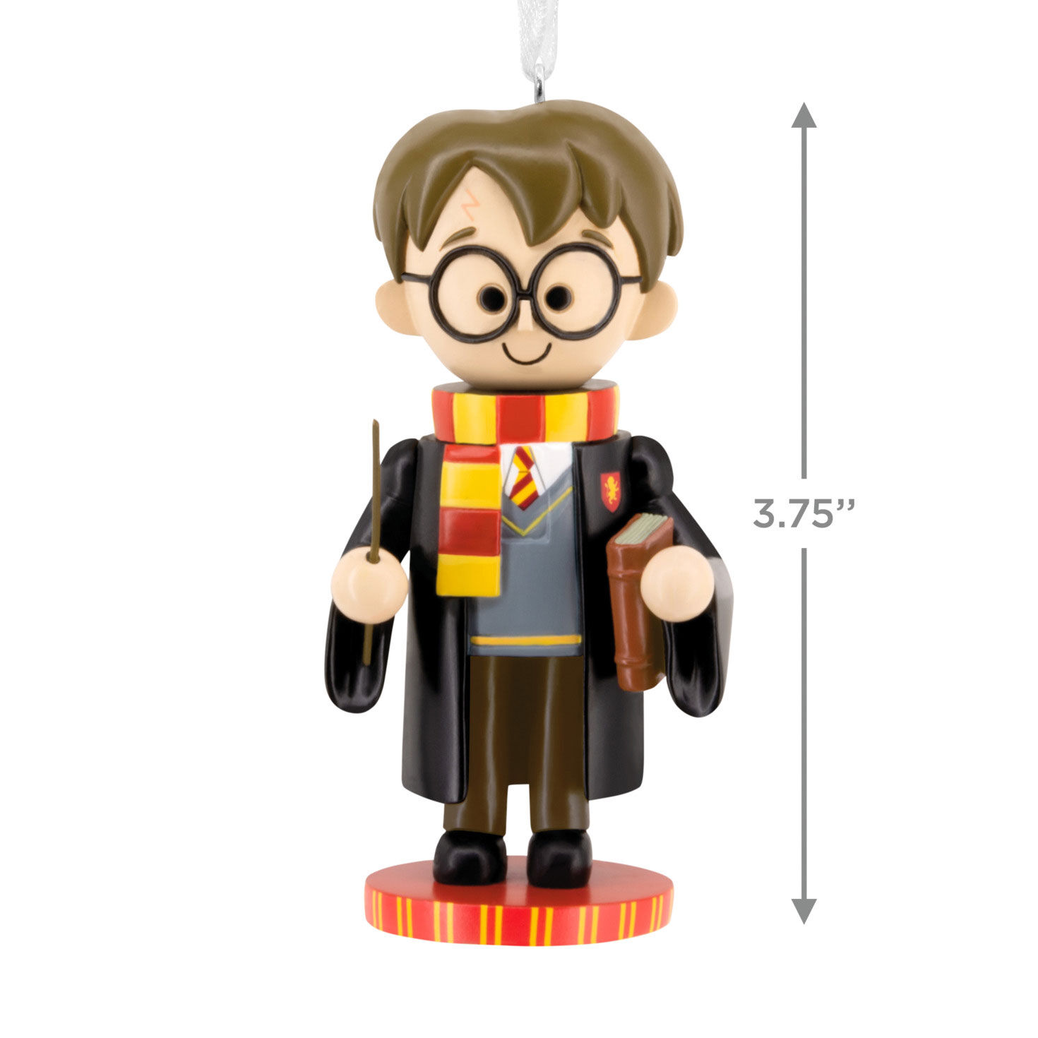 Harry Potter Nutcracker Christmas Ornament measurement image number 3