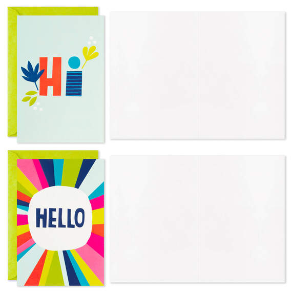 Bright and Colorful Assortment Boxed Blank Cards, Pack of 16, , large image number 4