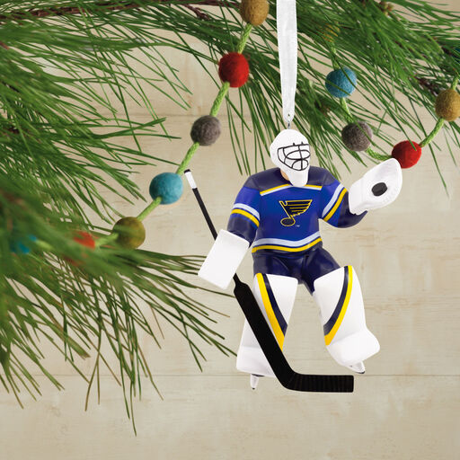 NHL St. Louis Blues® Goalie Hallmark Ornament, 