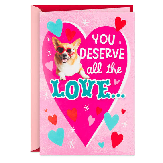 Talking Animals Funny Valentine's Day Card With Sound, , large image number 1