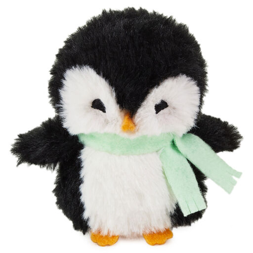 Zip-Along Penguin Plush, 4", 