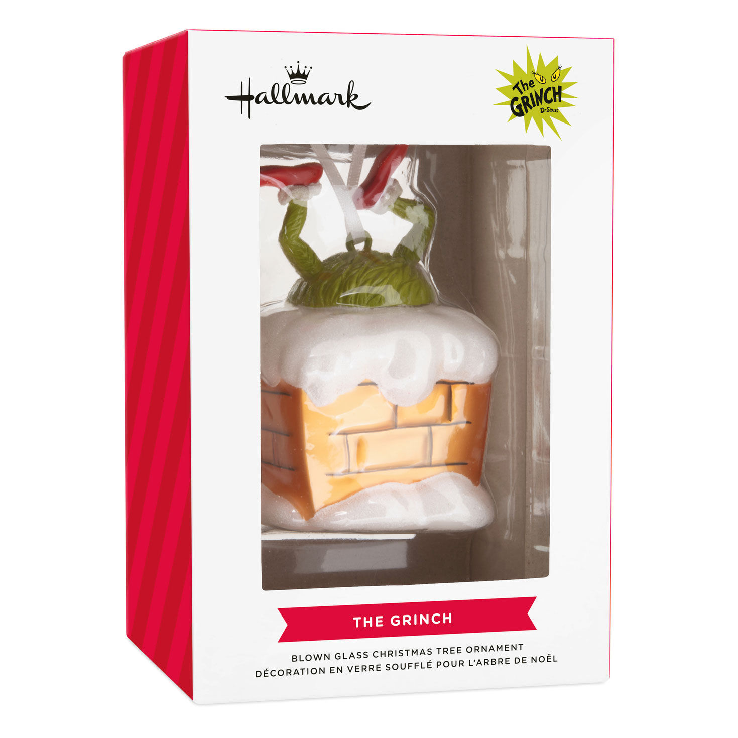Grinch in Chimney Christmas Ornament  image number 7