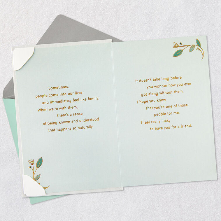 Friends Are the Family We Choose Friendship Card, , large image number 4