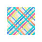 Bright Pastel Plaid Dinner Napkins, Set of 16, , large image number 1