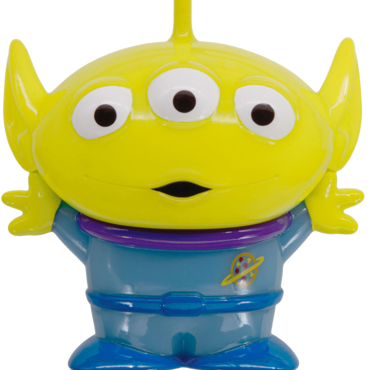 Toy Story Alien Christmas Ornament closeup detail image number 5
