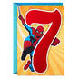 Marvel Spider-Man Pop-Up 7th Birthday Card, , large image number 1