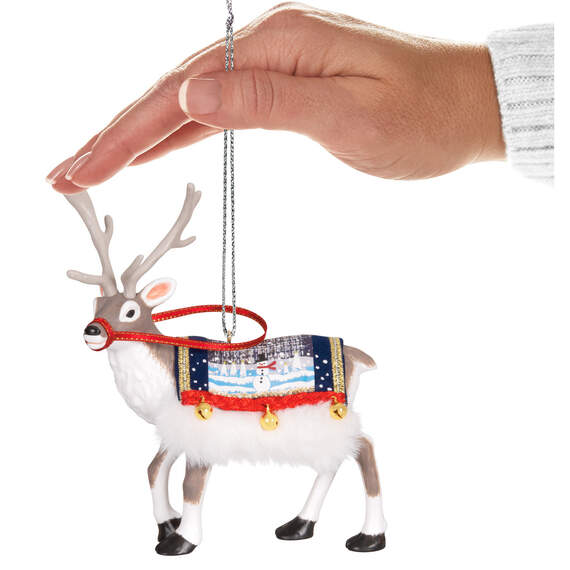 Father Christmas's Reindeer Ornament, , large image number 4