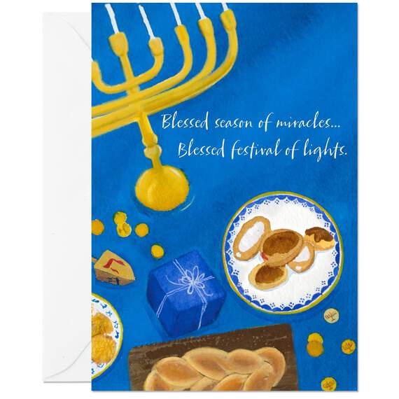 Blessed and Wonderful Hanukkah Card, , large image number 3