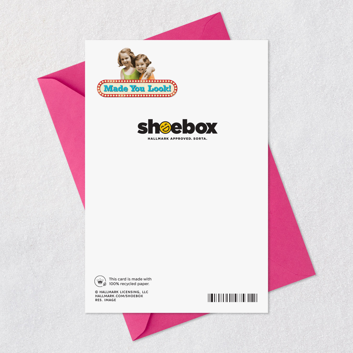 Retro Photo of Two Girls Friendship Card for Her  image number 7